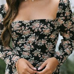 Lush Zola Cowl Neck Midi Dress