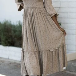 Blue B Parker Smocked Midi Dress