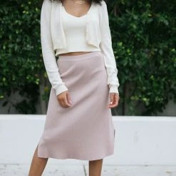 Wishlist Work Essentials Marla Knit Midi Skirt