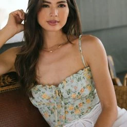 Style Melody Clothing Shandya Sweetheart Cropped Cami