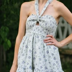 Storia Frankie Halter Mini Dress Clothing