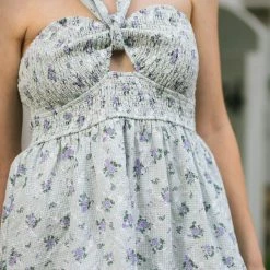 Storia Frankie Halter Mini Dress Clothing