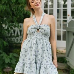 Storia Frankie Halter Mini Dress Clothing