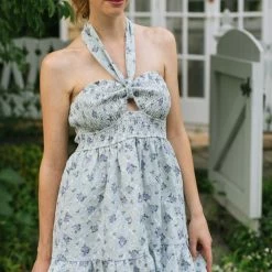 Storia Frankie Halter Mini Dress Clothing