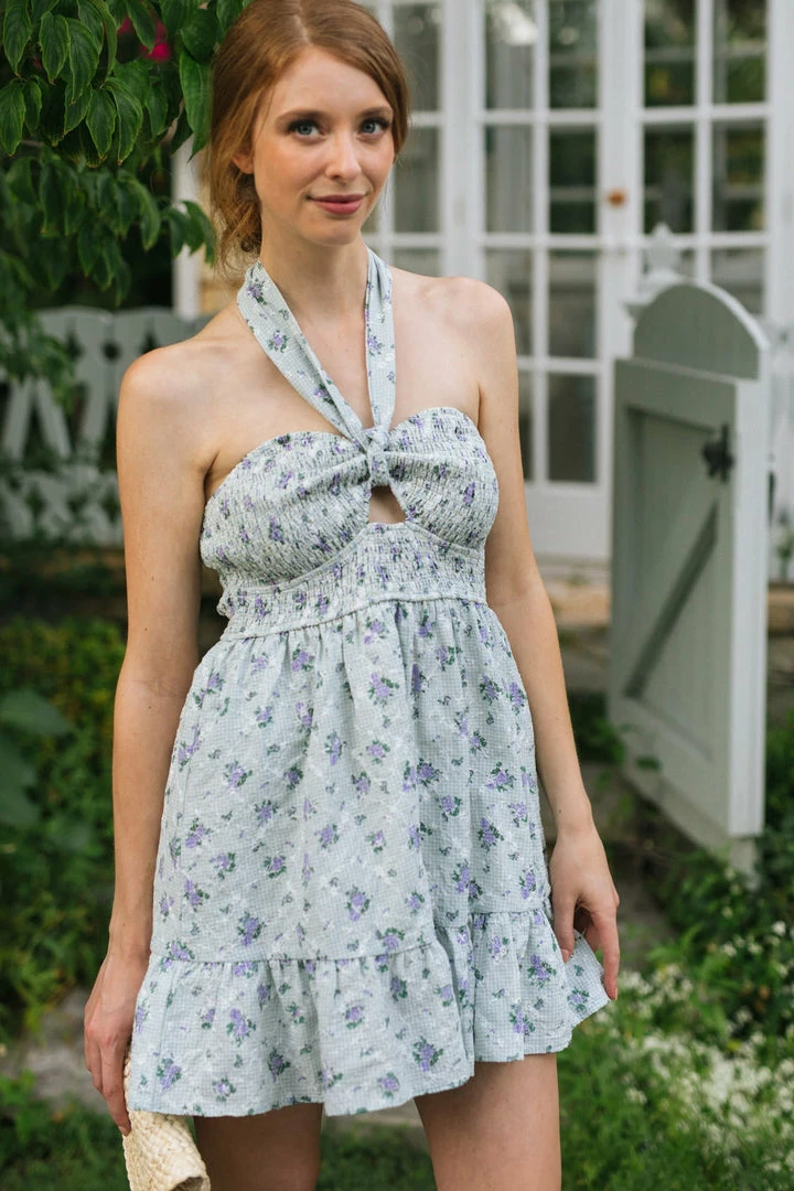 Storia Frankie Halter Mini Dress Clothing