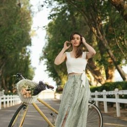 Final Touch Yara Side Tie Cropped Tank Basics