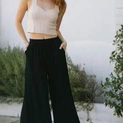 Final Touch Joleen Lightweight Flowy Pants