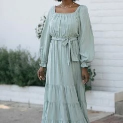 In Loom Cathy Square Neck Tiered Dress Best Sellers