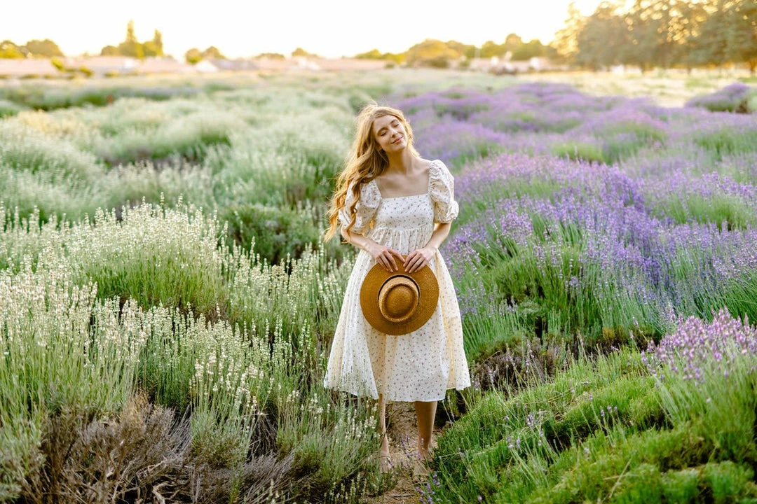 Storia Maternity Friendly Dakota Babydoll Midi Dress