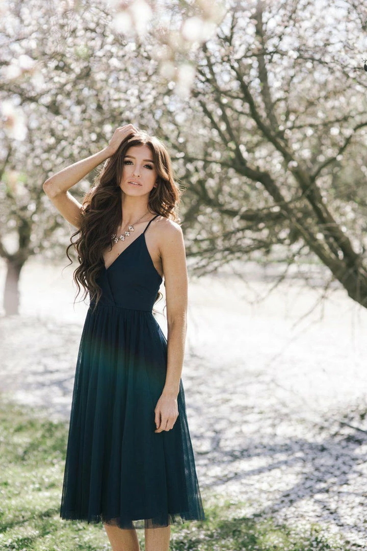 Maniju Bridal Julianna Tulle Midi Dress