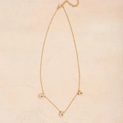 Fame Accessories Chriselle Daisy Beaded Necklace