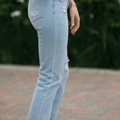 Kancan Clothing Tawny Slim Straight Jeans