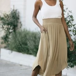 Final Touch Harmony Round Hem Skirt