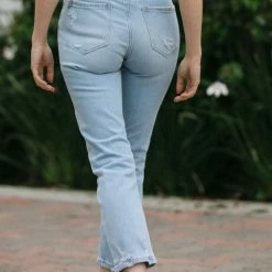 Kancan Clothing Tawny Slim Straight Jeans