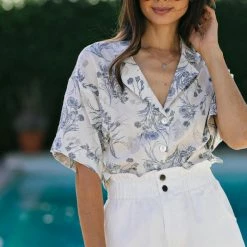 Promesa Taryn Button Up Shirt Clothing