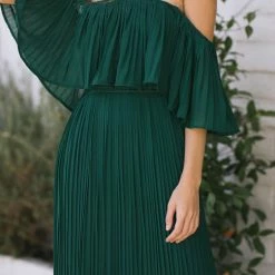 Soieblu Sophia Pleated Maxi Dress