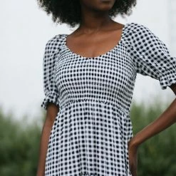 Audrey 3+1 Dahlia Tiered Midi Dress Maternity Friendly