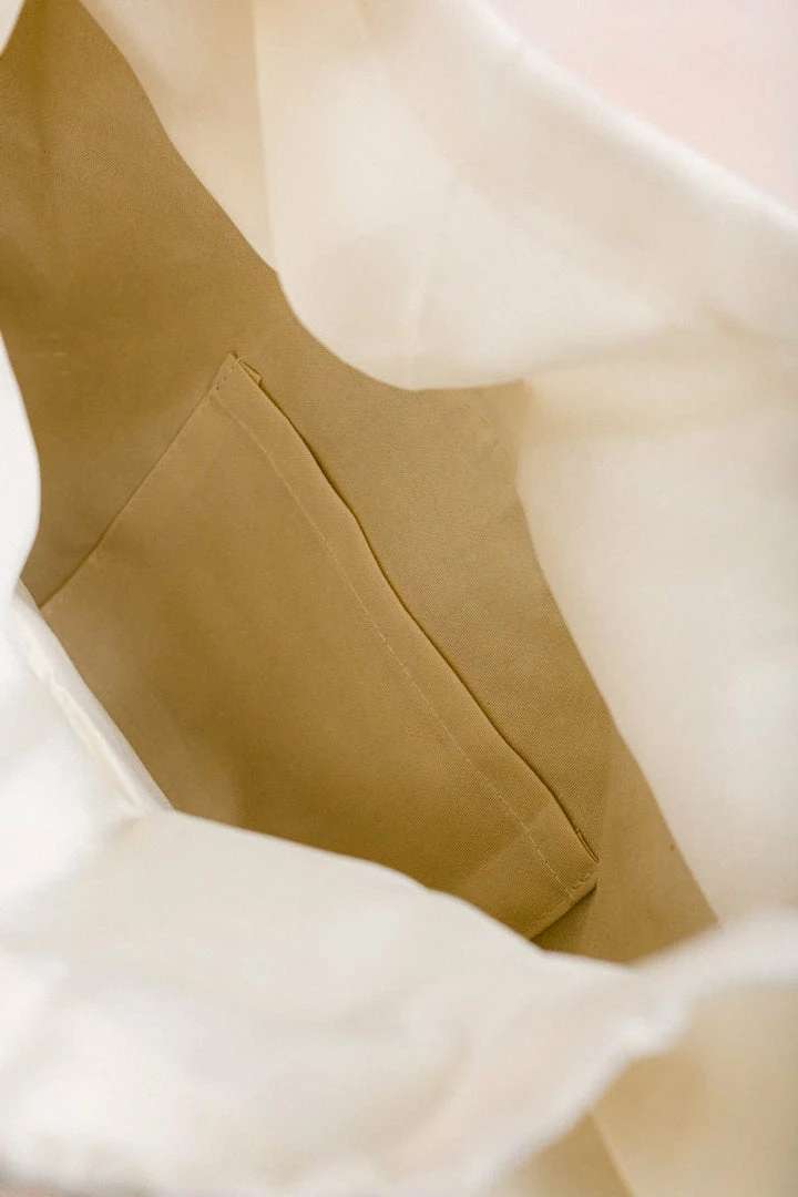 FAME Swim Elle Half Moon Straw Tote