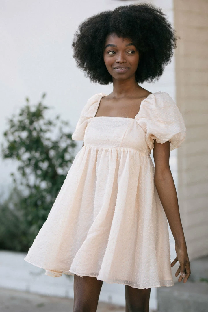 Storia Vera Babydoll Mini Dress Clothing