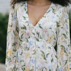 Aakaa Paris V-Neck Maxi Dress Maternity Friendly