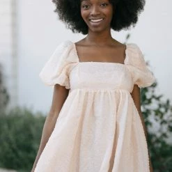 Storia Vera Babydoll Mini Dress Clothing