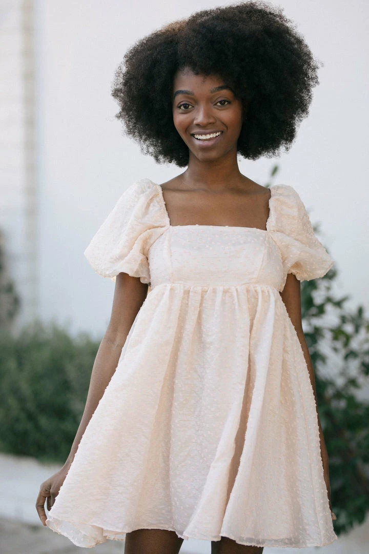 Storia Vera Babydoll Mini Dress Clothing