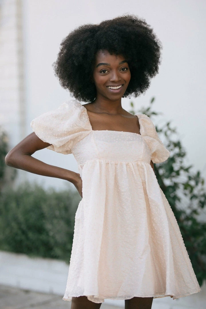 Storia Vera Babydoll Mini Dress Clothing