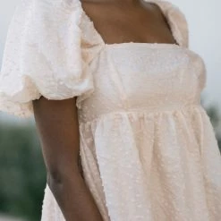 Storia Vera Babydoll Mini Dress Clothing