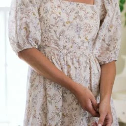 Dress Forum Caroline Floral Babydoll Dress Best Sellers