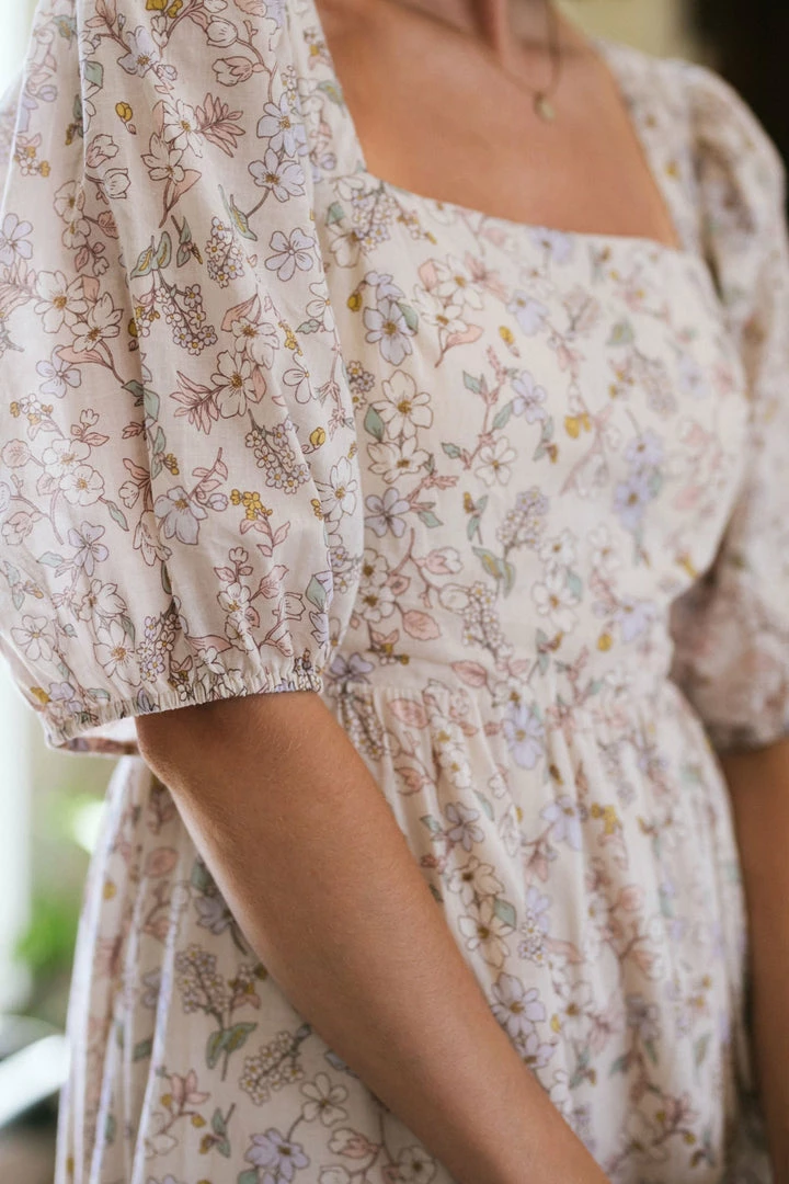 Dress Forum Caroline Floral Babydoll Dress Best Sellers