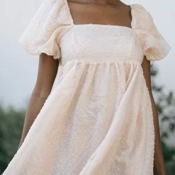 Storia Vera Babydoll Mini Dress Clothing