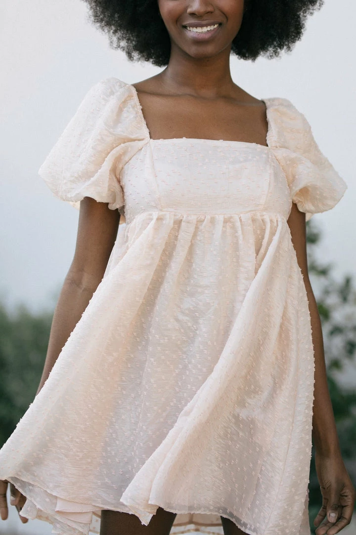 Storia Vera Babydoll Mini Dress Clothing