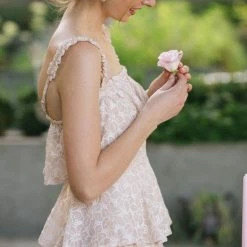 Storia Magnolia Tiered Ruffle Dress Clothing