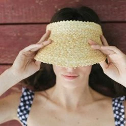 ANA/Girly Willow Rattan Visor