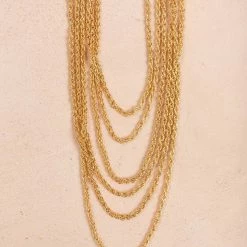 Fame Accessories Vivian Layered Rope Necklace