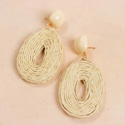 Fame Lucy Rattan Earrings Accessories