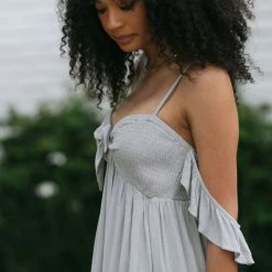 Wishlist Sloane Sweetheart Maxi Dress Maternity Friendly