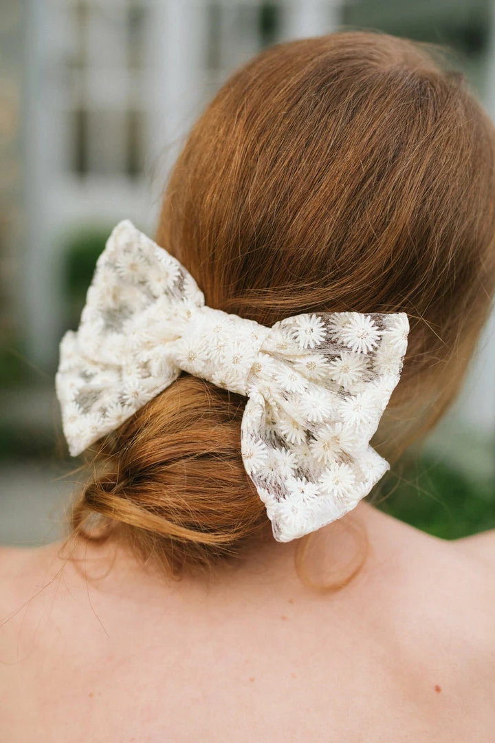 Fame Maisie Flower Bow Hair Clip Accessories
