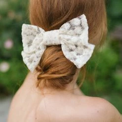 Fame Maisie Flower Bow Hair Clip Accessories