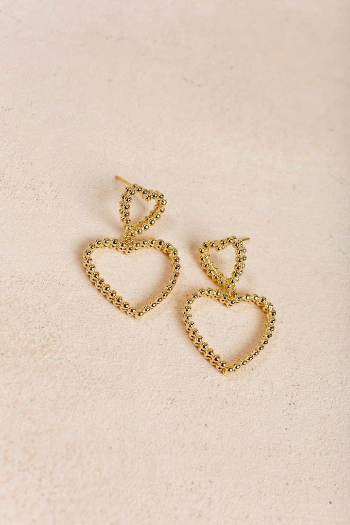 Fame Ivy Heart Earrings Accessories