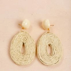 Fame Lucy Rattan Earrings Accessories