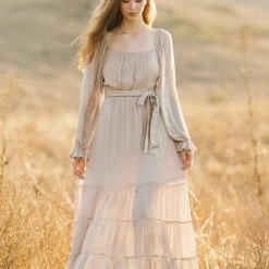 In Loom Cathy Square Neck Tiered Dress Best Sellers