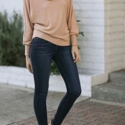 Lush Clothing Ada Cowl Neck Top