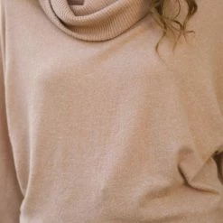 Lush Clothing Ada Cowl Neck Top