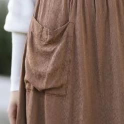 Final Touch Barbara Textured Midi Skirt Maternity Friendly