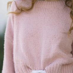 Style Melody Clothing Carson Eyelash Crew Neck