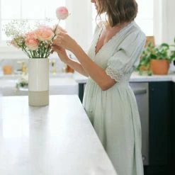 Blu Pepper Monet V-Neck Midi Dress Lace