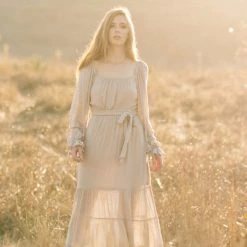 In Loom Cathy Square Neck Tiered Dress Best Sellers