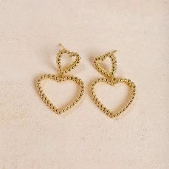 Fame Ivy Heart Earrings Accessories