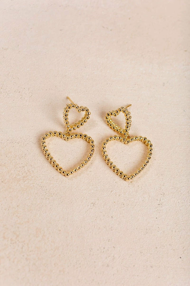 Fame Ivy Heart Earrings Accessories